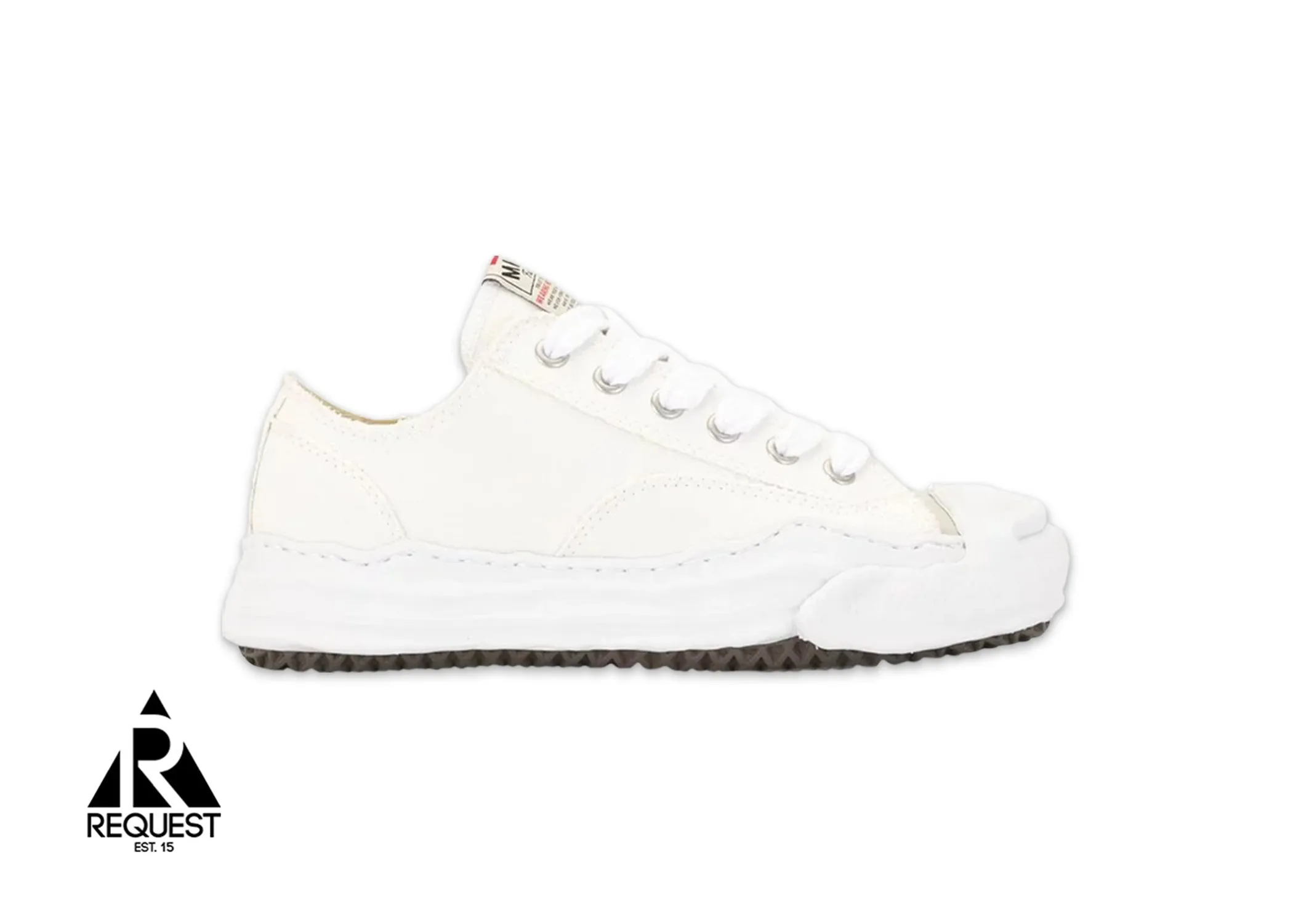 Hank Canvas Low "White On White"