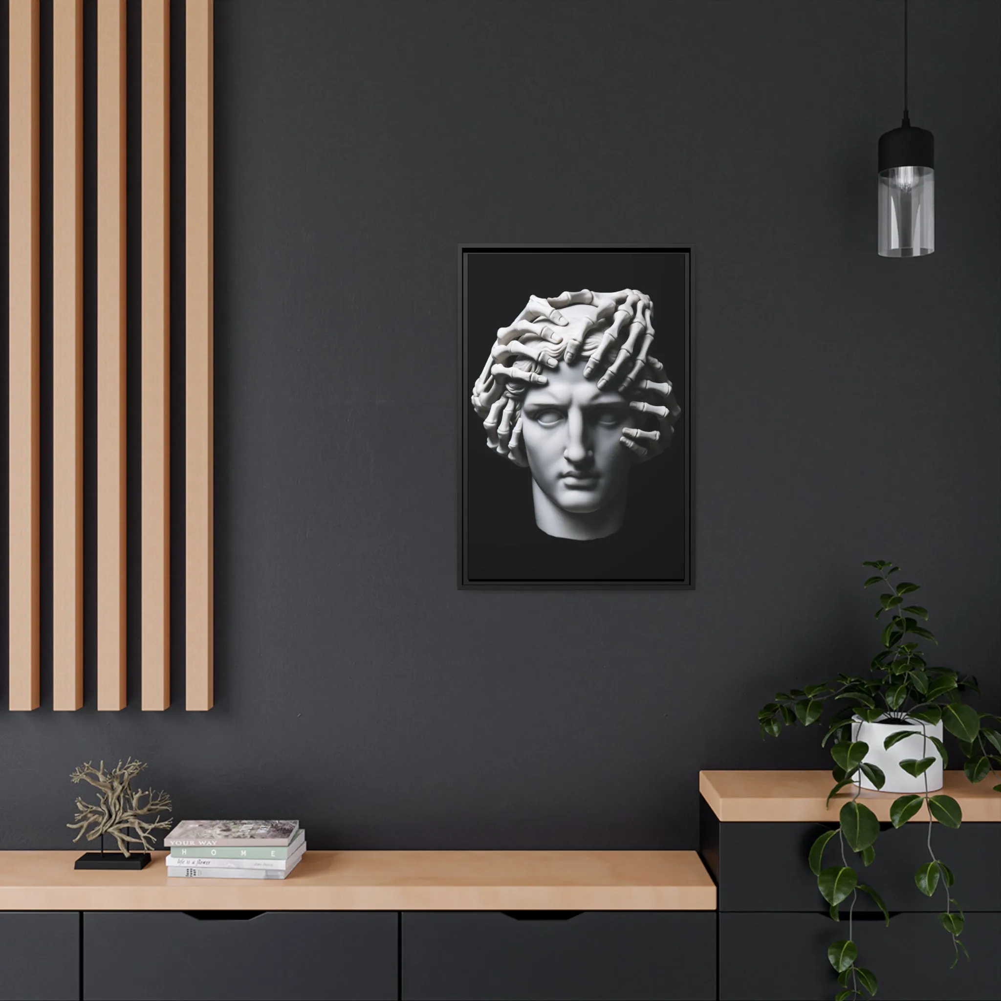Hear No Evil Canvas & Frame