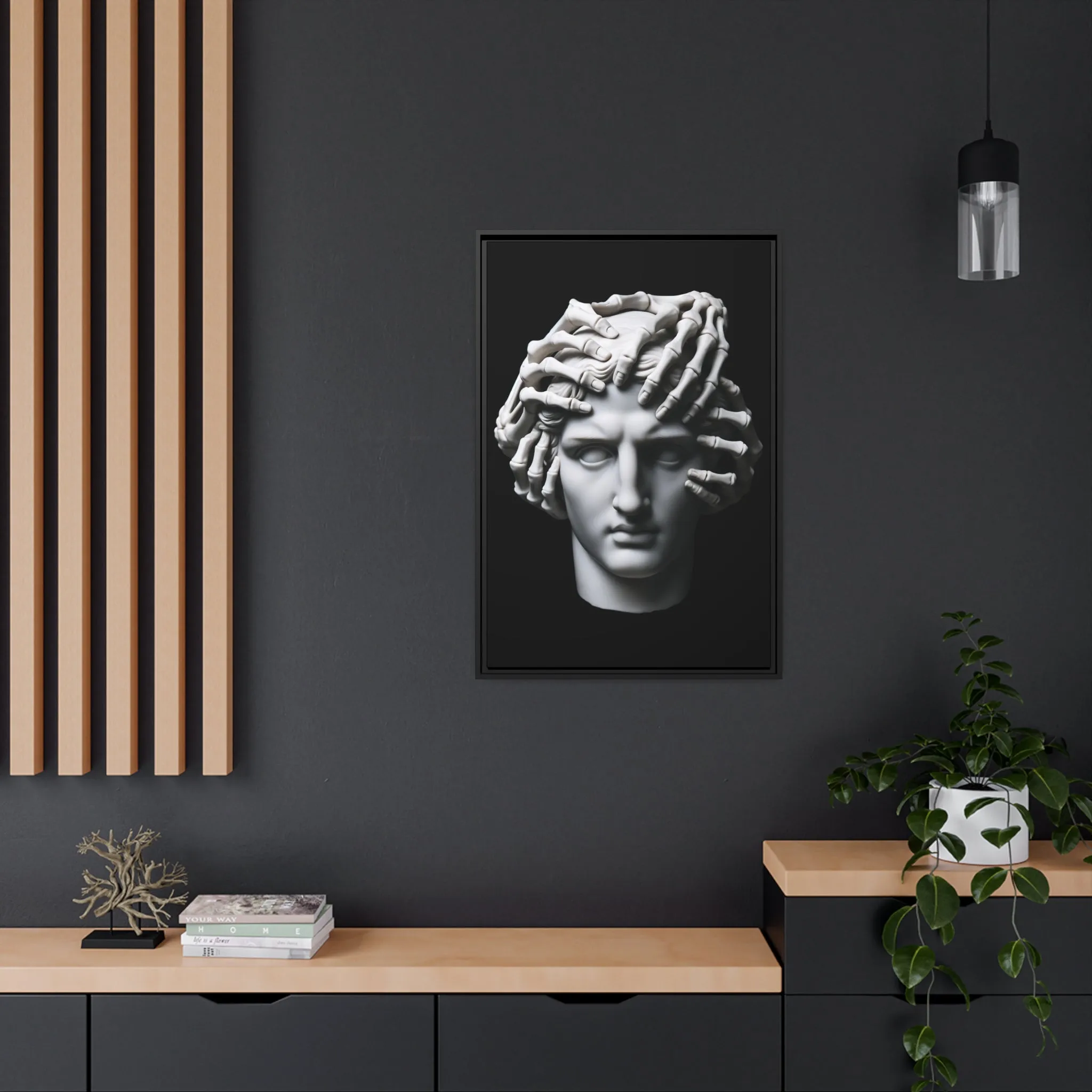 Hear No Evil Canvas & Frame