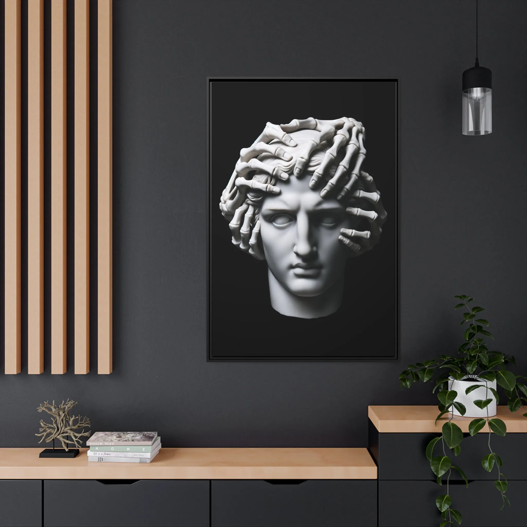 Hear No Evil Canvas & Frame
