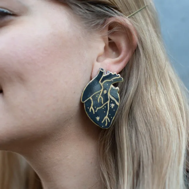 Hearts Studs