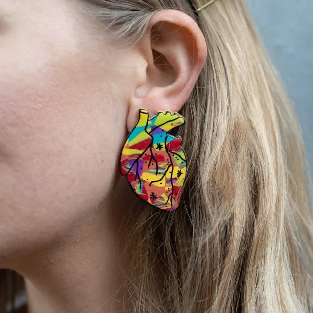 Hearts Studs