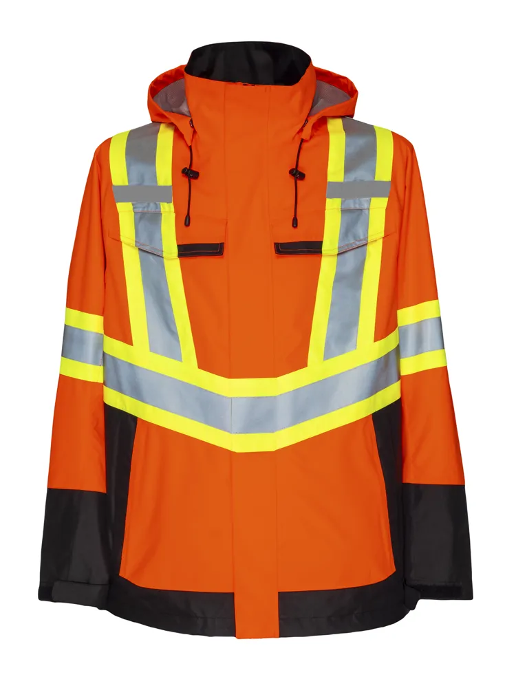 Hi-Vis Breathable Waterproof Jacket - 6440