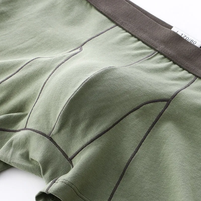 High Elasticity Soft Breathable Men's Boxers (Set of 3)