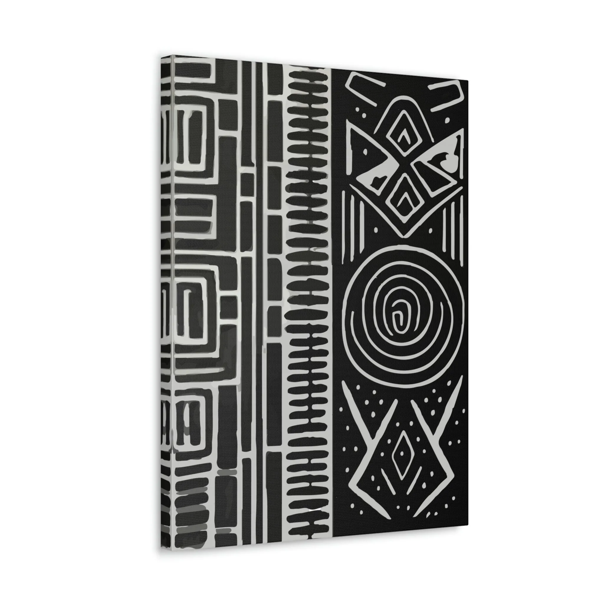 HoN Abstract Canvas B&W #1