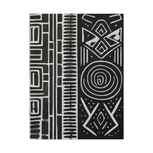 HoN Abstract Canvas B&W #1