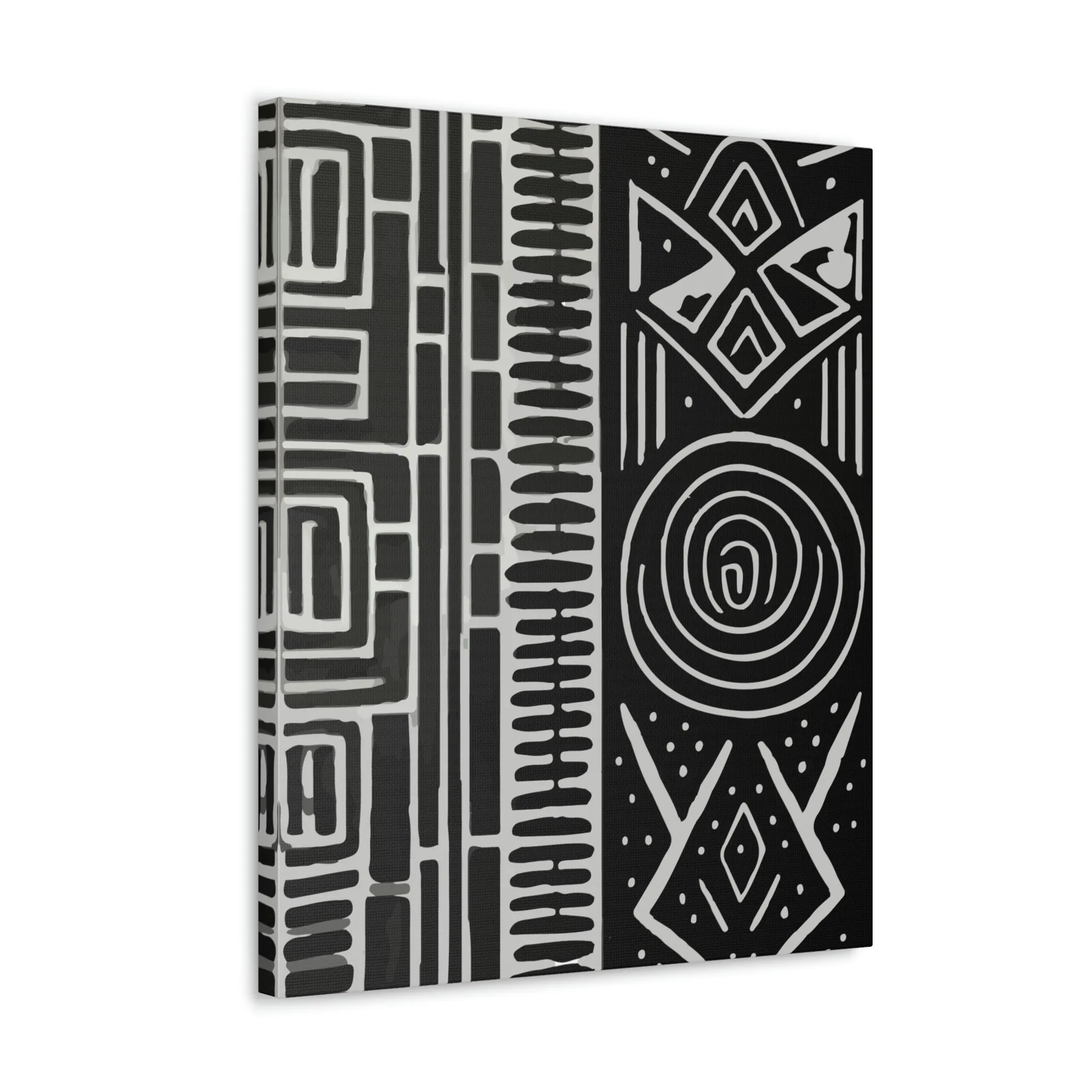 HoN Abstract Canvas B&W #1