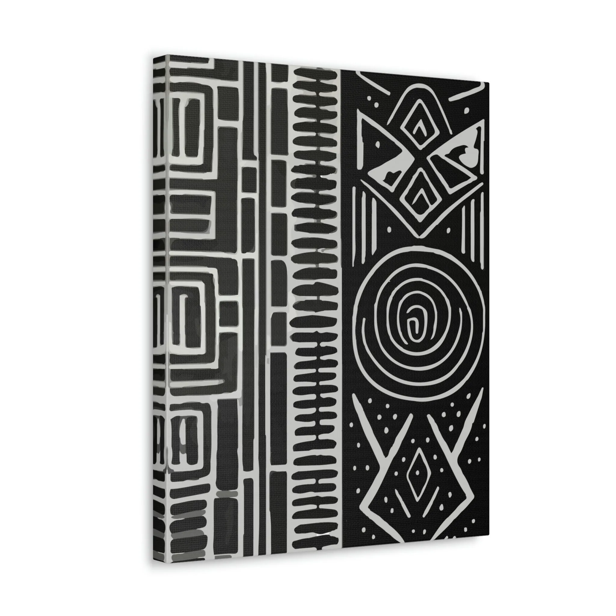 HoN Abstract Canvas B&W #1