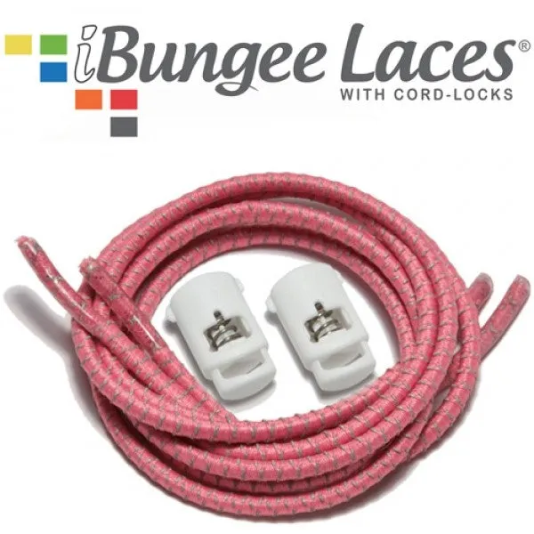 iBungee Reflective Elastic Laces 34"