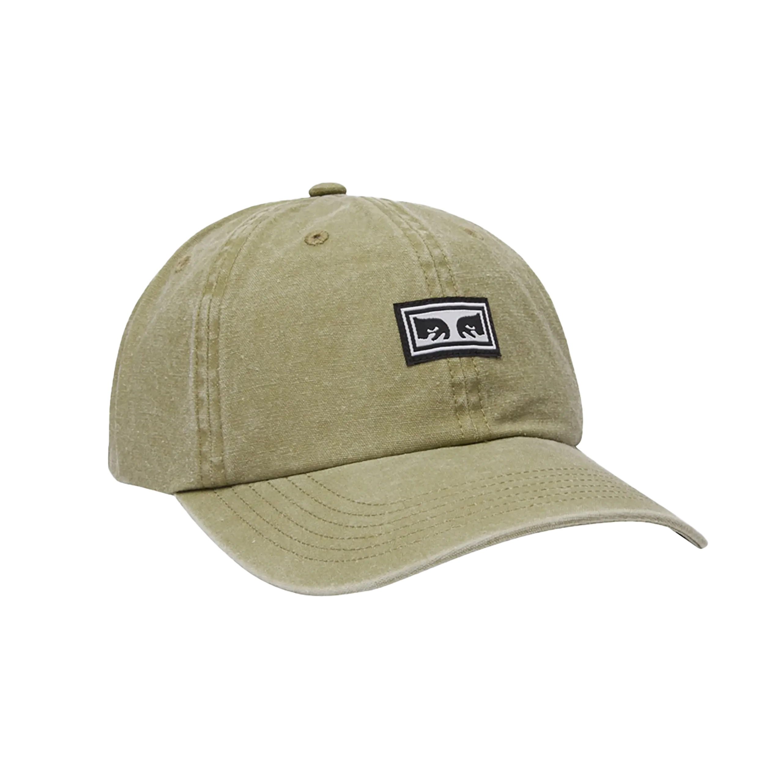 Icon eyes pigment 6 panel velc Pigment khaki