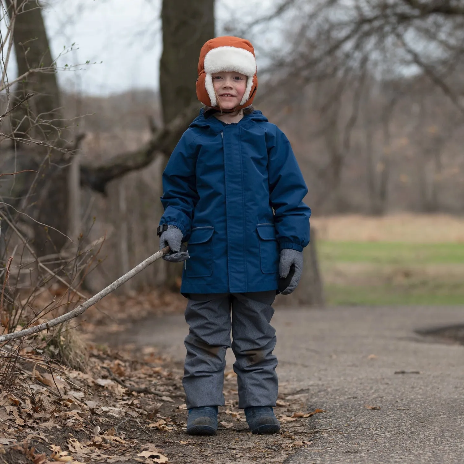 Jan & Jul Puddle-Dry Rain Jacket - Nebula Blue