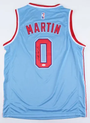 Jeremiah Martin Signed Brooklyn Nets Custom Style Jersey (JSA COA) U Memphis
