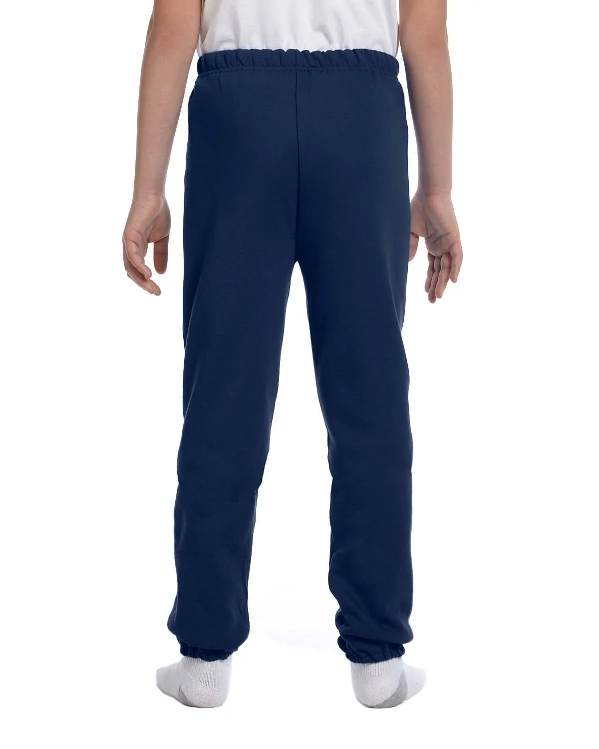 Jerzees Youth Lightweight Fleece Sweatpants | J Navy