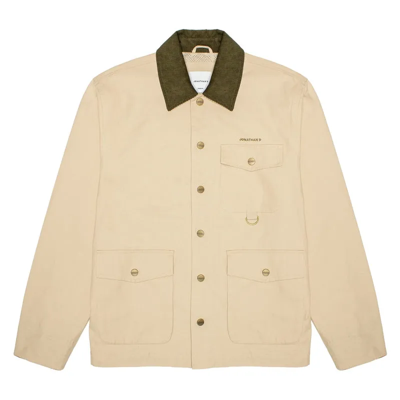 Jonathan D Mens Jacket -Stone