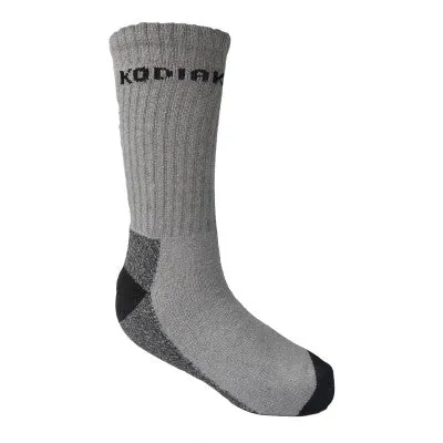 Kodiak - 4 Pack Work Socks | Grey