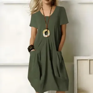 KRESZENTIA I BREATHABLE MIDI DRESS
