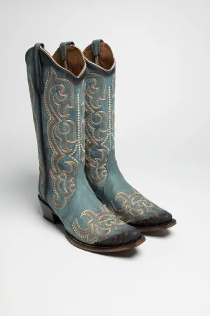 L5869 Damen Blau