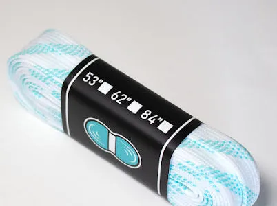 LACED APPAREL - WAXED LACES - WHITE