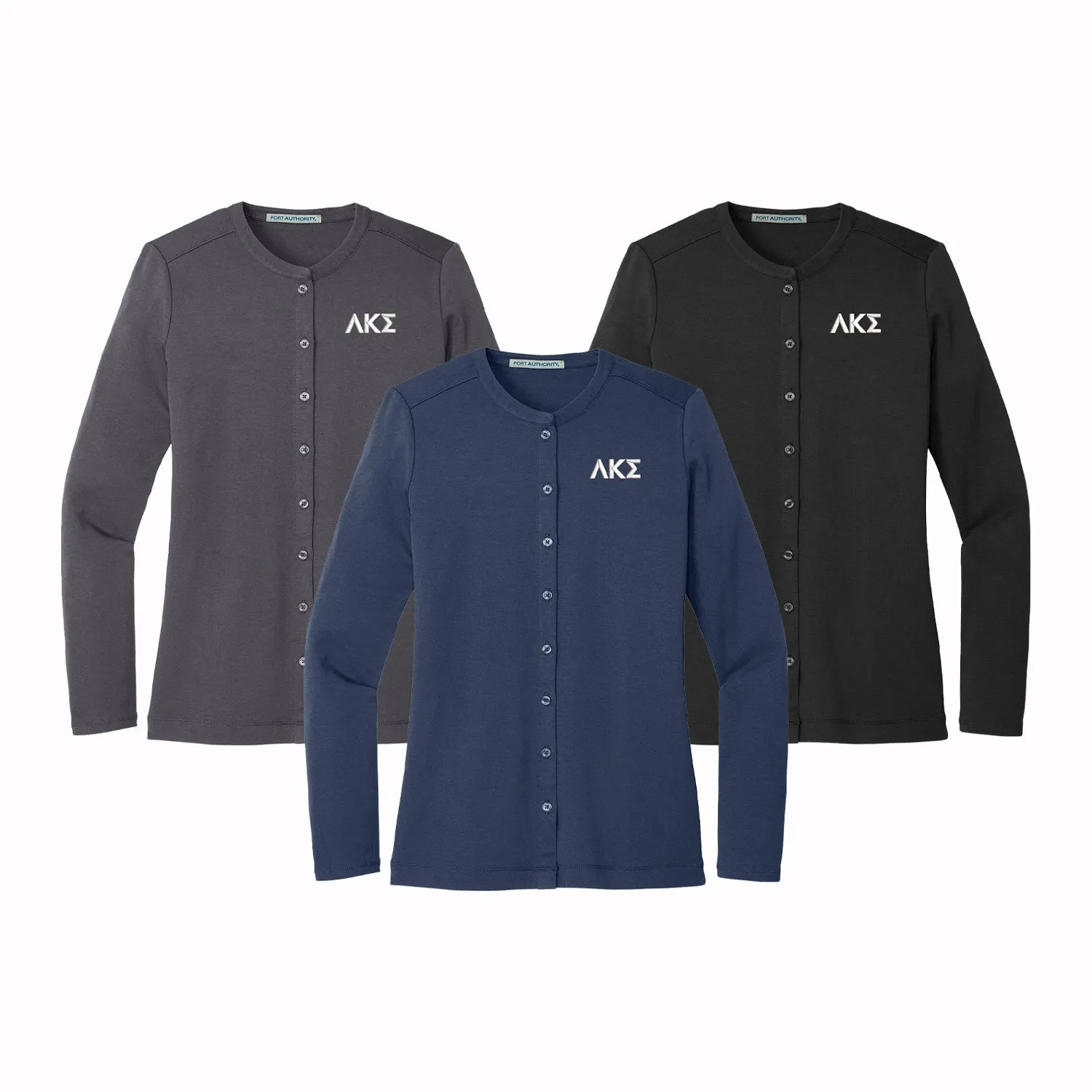 Lambda Kappa Sigma Lightweight Cotton Modal Cardigan