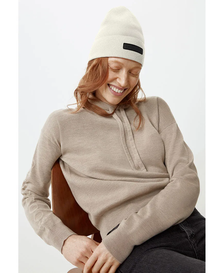 Lightweight Beanie Cashmere Mist Grey Womens