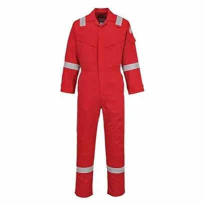 Lightweight Flame Retardant Antistatic Enhanced Viisibility Coverall FRAS Portwest FR21