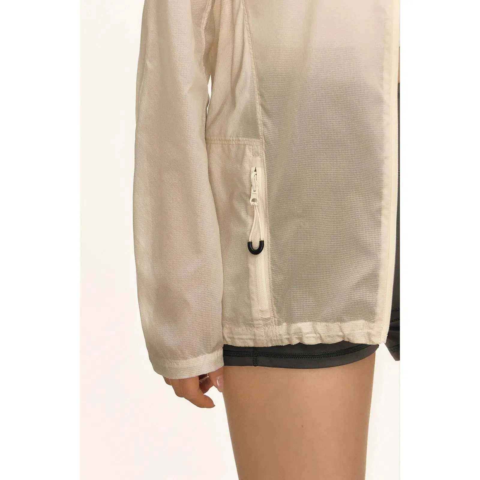 Lightweight Sun Protective Zip-Up Coat
