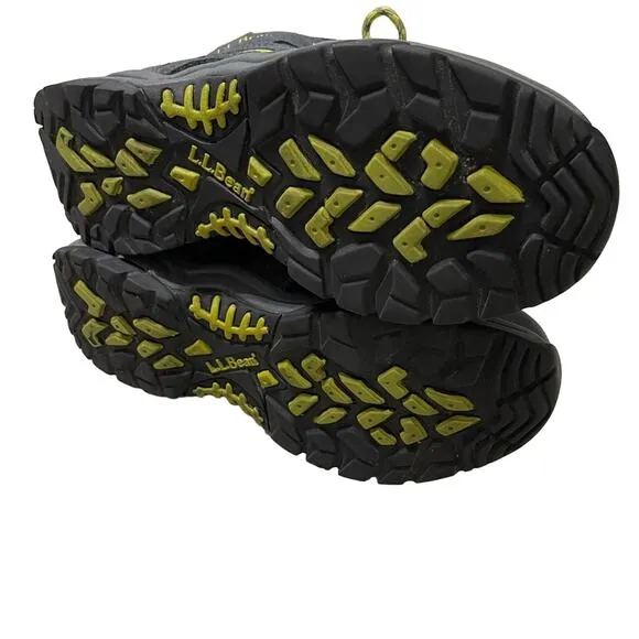 L.L.Bean Kids' Trail Model Hikers Green Gray Size 6