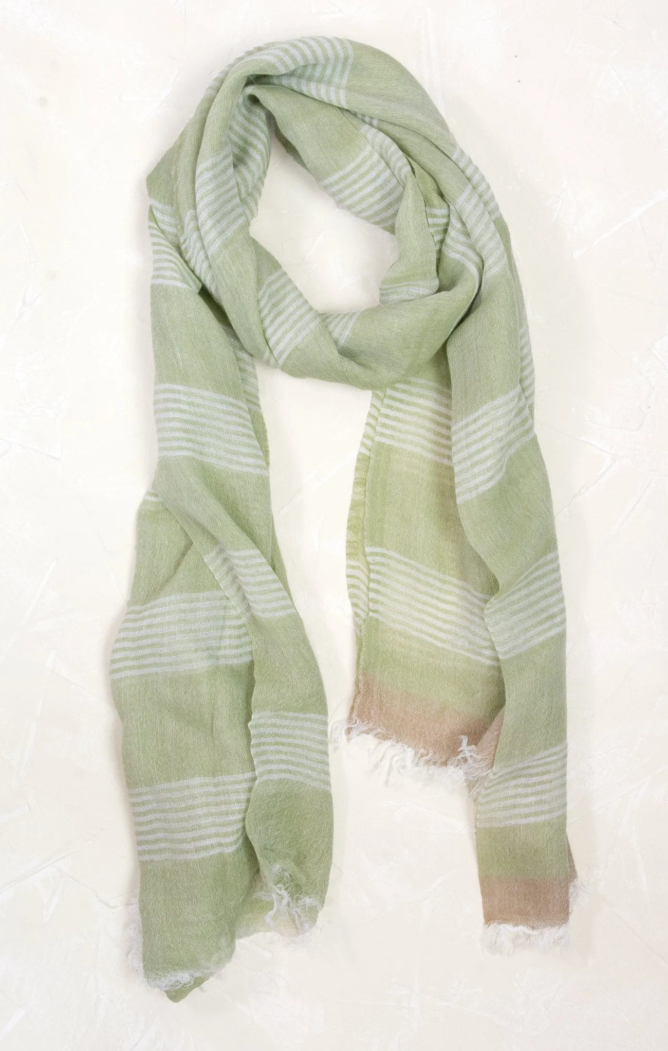 Lottie Lightweight Striped Scarf