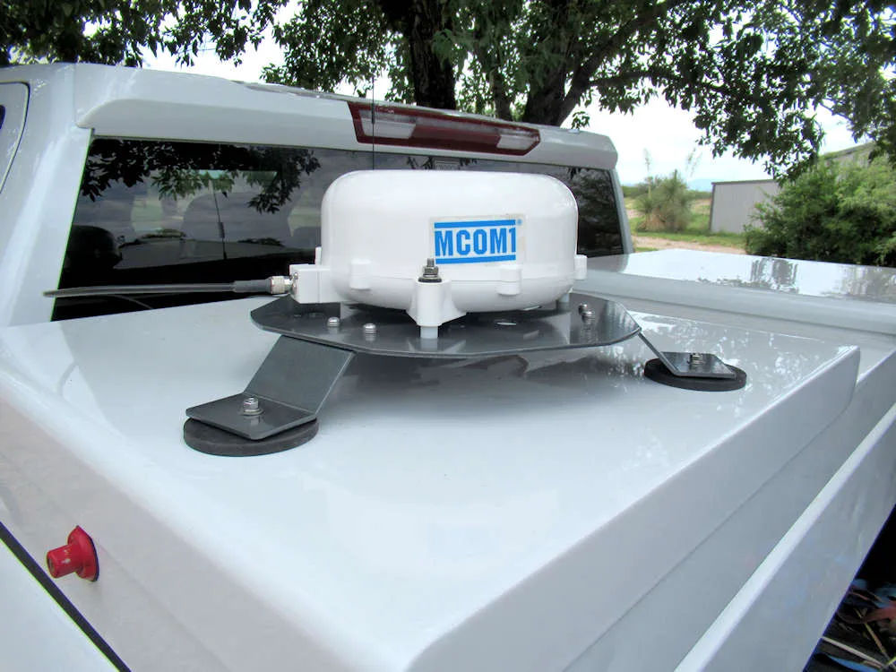 Low profile mount with magnets for MSAT-G2 MissionLINK BGAN C11 MG81-BPMAG