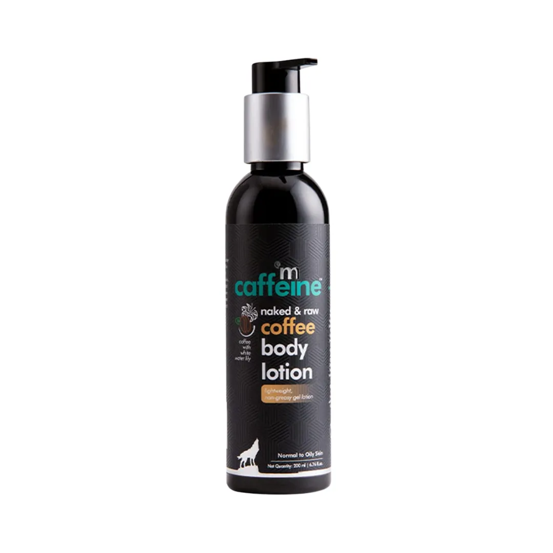 m caffeine coffee body lotion ( lightweight,non-greasy gel lotion ), Non-Greasy Lightweight Body Moisturizer for Women & Men 200ml