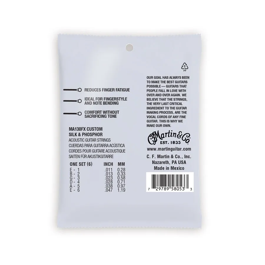 MA130FX Authentic Flexible Core Silk & Phosphor Custom 11-47