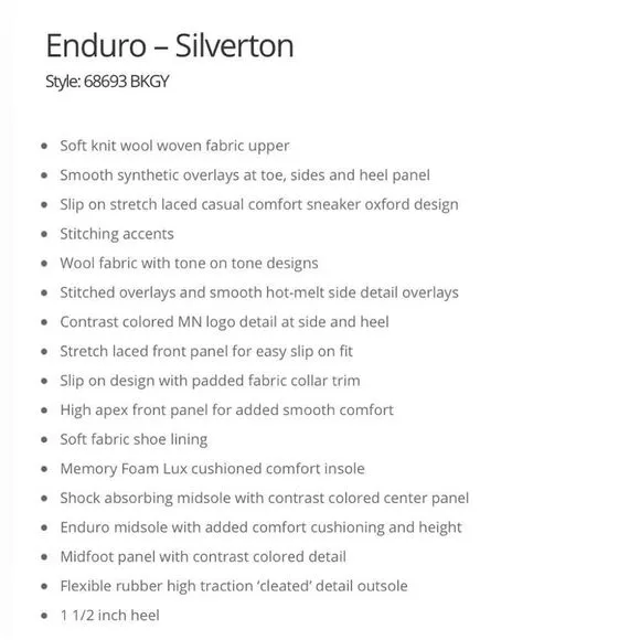 Mark Nason Enduro Silverton Black Premium Sneakers