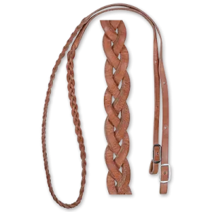 Martin 5/8" Harness Barrel Rein: 3 Plait