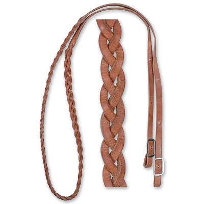 Martin 5/8" Harness Barrel Rein: 3 Plait