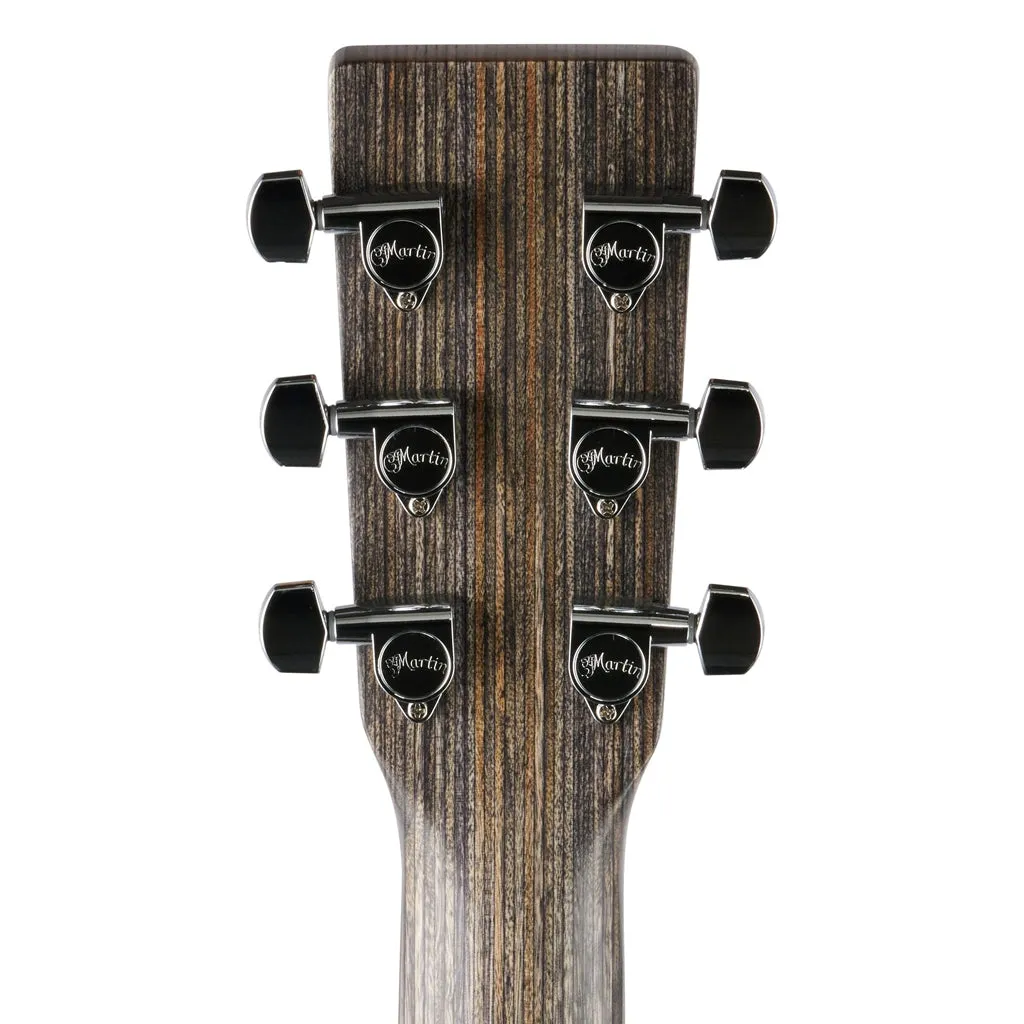 Martin DX Johnny Cash: X-Series Signature Edition Left Handed - Jett Black