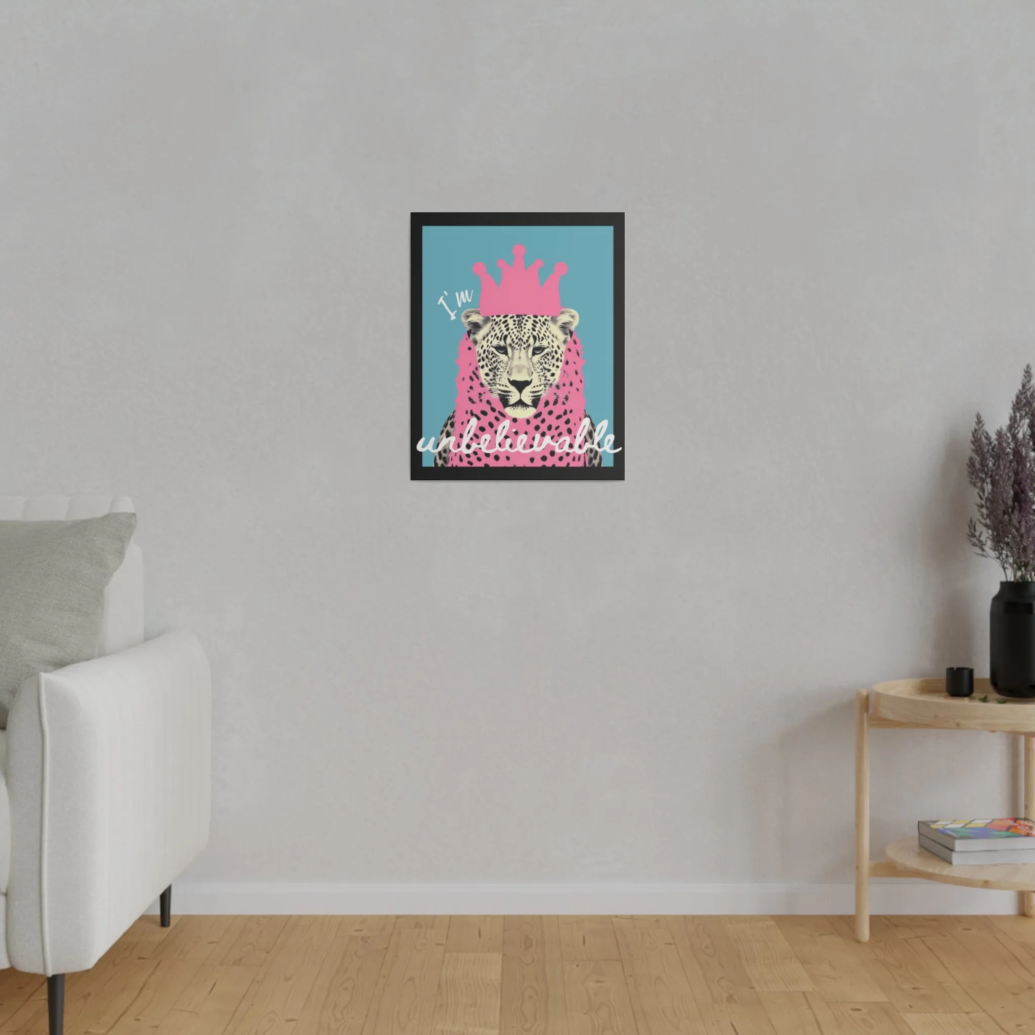 Matte canvas, stretched, 0.75"