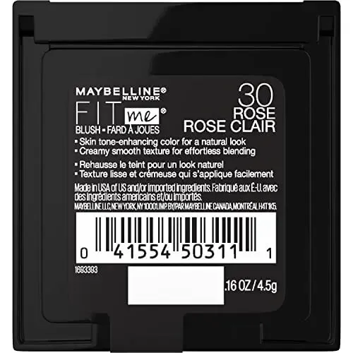Maybelline Fit Me Blush Lightweight Smooth Blendable