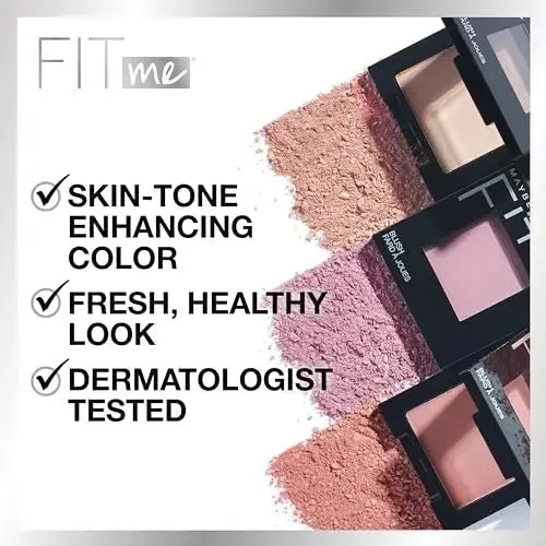 Maybelline Fit Me Blush Lightweight Smooth Blendable