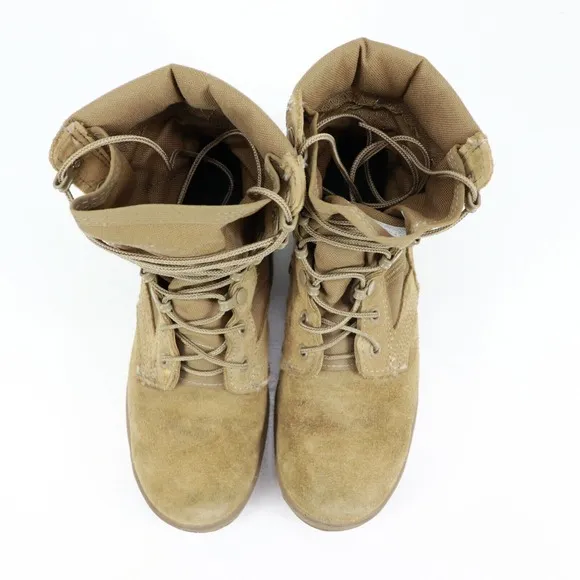 McRae Military Boots Men’s 2.5 W Hot Weather Desert Tan Vibram Sole