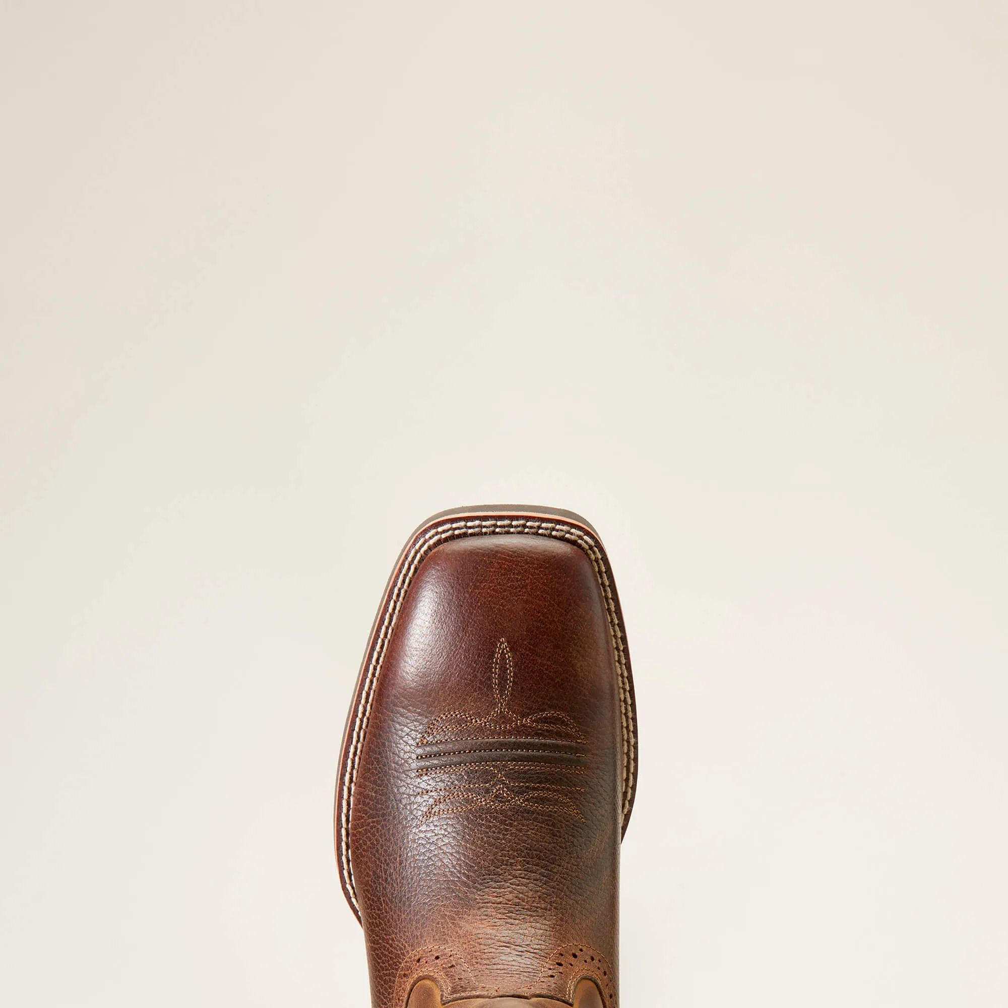 Men's Ariat Sport Fiddle Brown, Pull On Western, Square Soft Toe Boot