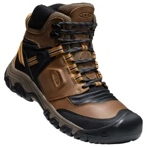 Men's Ridge Flex Mid WP M - Bison/Golden Brown