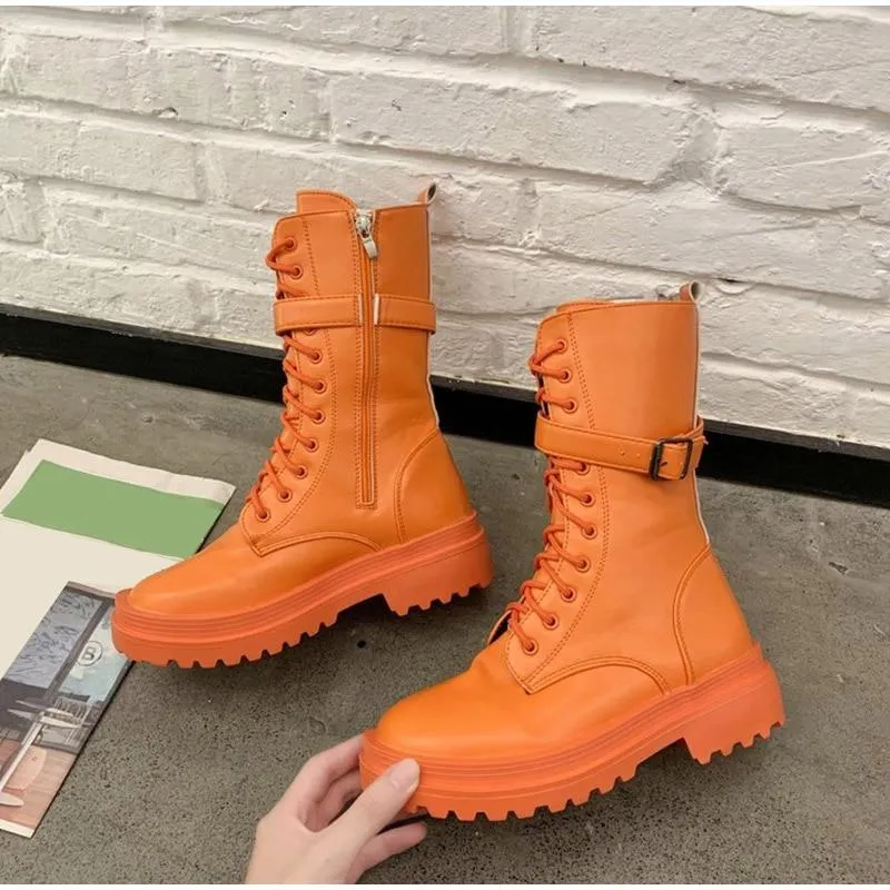 Mid-tube zipper motorcycle boots