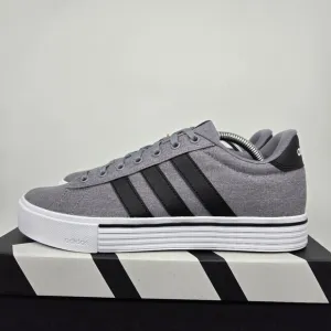 New adidas Daily 4.0 Grey Core Black Men's Shoes Size 10