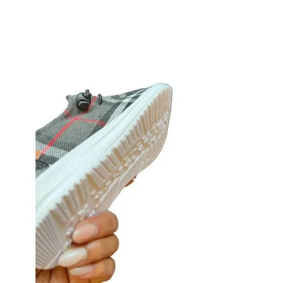 NEW CORKYS FOOTWEAR plaid kayak shoe in grey