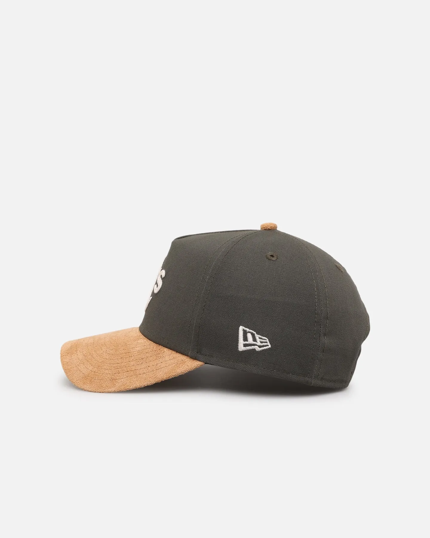 New Era Oakland Athletics 'Moss Canvas Wheat' 9FORTY A-Frame Snapback Moss Canvas/Ivory