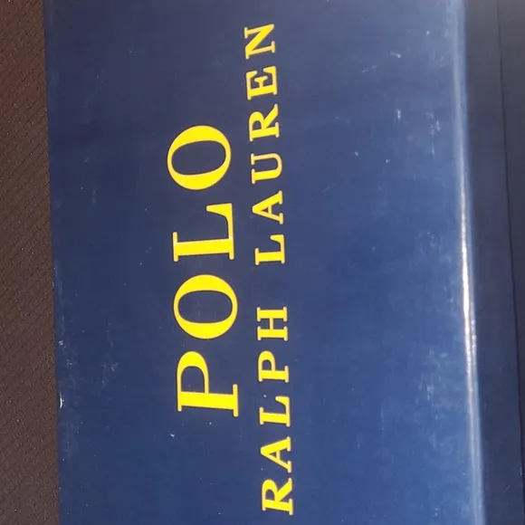 New Polo Bear by Ralph Lauren canvas high top size  6.5jr=8wn