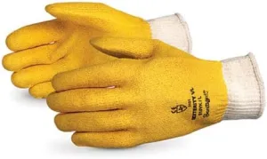New Superior S10VK Dexterity VL Cotton Liner Foamed Vinyl Coated Glove with Knit Wrist Cuff, Work, 10 Gauge Thickness, Sz S