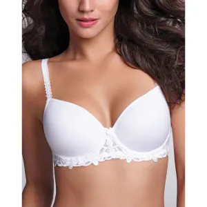New WonderBra Underwire Bra With Breathable Spacer Fabric, White, Sz 34C!