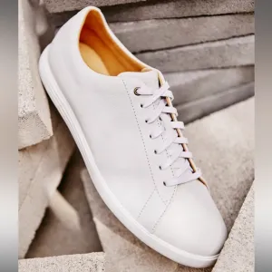 NWOT Cole Haan Grand Crosscourt II Men's White Leather Sneaker C26515 Size 9.5
