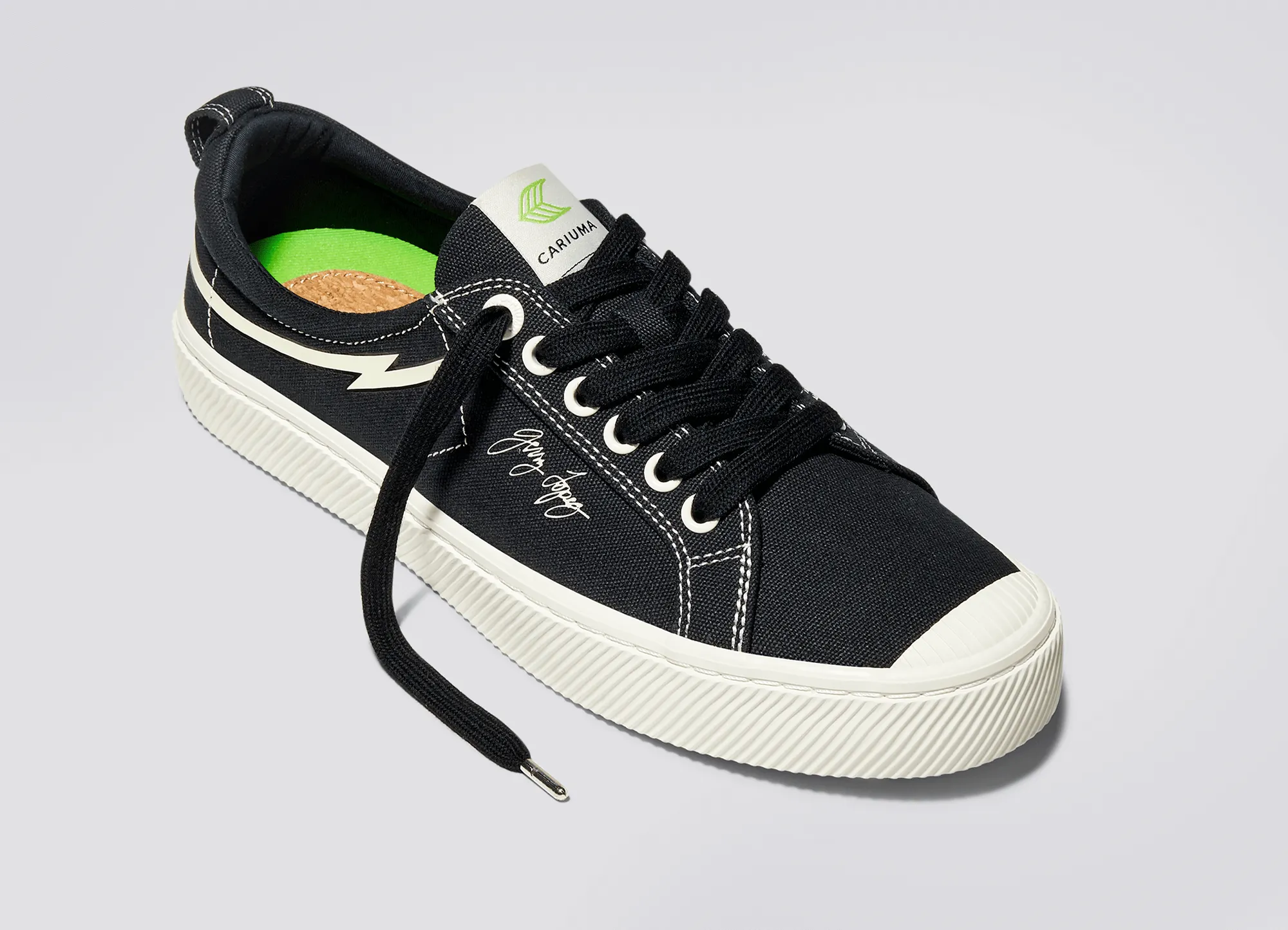 OCA Low Gerry Lopez Black Canvas Sneaker Women